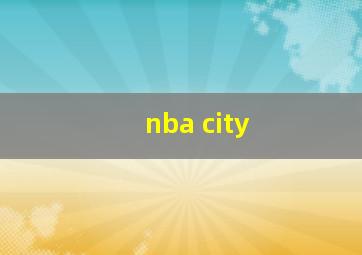 nba city